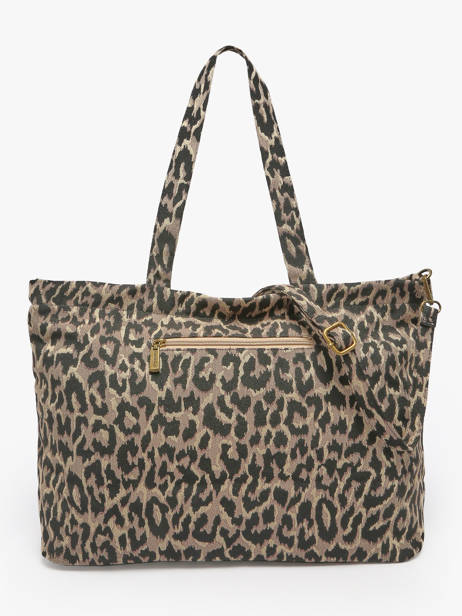 A4 Size Shoulder Bag Leopard Miniprix Beige leopard 6241 other view 3
