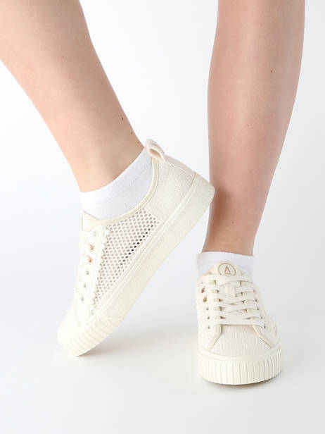 Sneakers Armistice White women GANATAVE other view 1