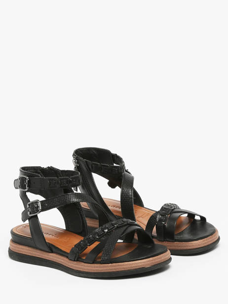 Sandals In Leather Tamaris Black women 44 other view 1