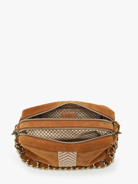 Shoulder Bag Vintage Leather Mila louise Brown vintage 23673V3 other view 3