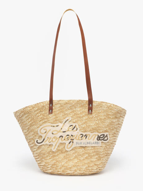 Shoulder Bag Milos Paper Les tropeziennes Beige milos TZ01