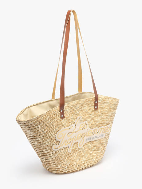 Shoulder Bag Milos Paper Les tropeziennes Beige milos TZ01 other view 2