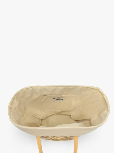 Shoulder Bag Milos Paper Les tropeziennes Beige milos TZ01 other view 3