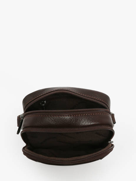 Sac Bandoulière Arthur & aston Marron leon 8 vue secondaire 3