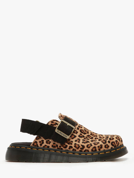 Slippers Jorge Iii In Leather Dr martens Brown women 41088200