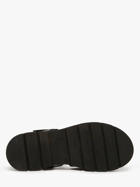 Sandals Tate In Leather Nuyou Black women 37125 other view 4