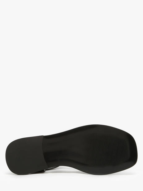 Sandals Daphne In Leather Nuyou Black women 11013 other view 4