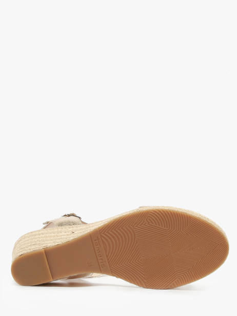 Heeled Sandals Tamaris Gold women 42 other view 4