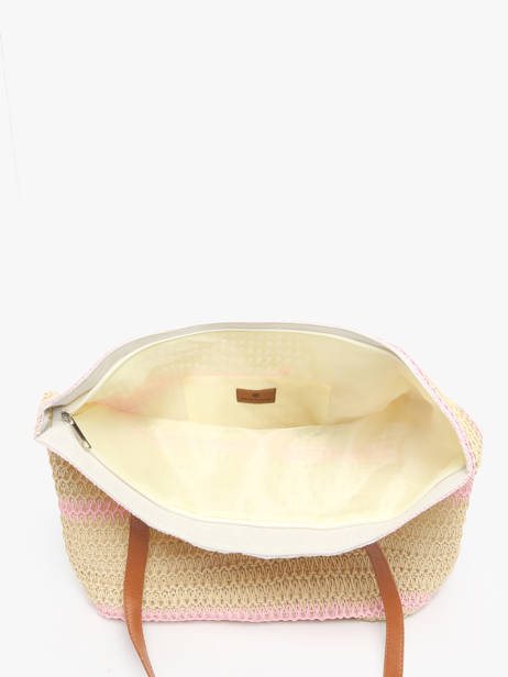Sac Porté épaule Cabas Polyester Gerard pasquier Rose cabas P25022 vue secondaire 3