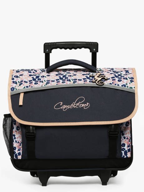 Cartable à Roulettes Enfant 3 Compartiments Cameleon Bleu actual CR41