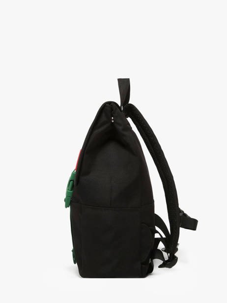 Sac à Dos 1 Compartiment Hello hossy Noir cool kids MKID vue secondaire 2