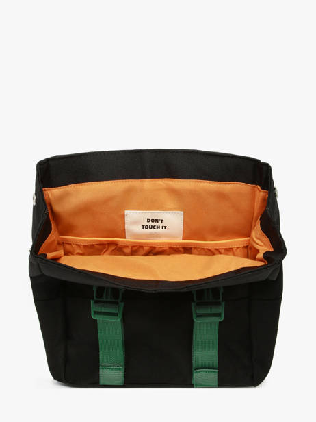 Sac à Dos 1 Compartiment Hello hossy Noir cool kids MKID vue secondaire 3