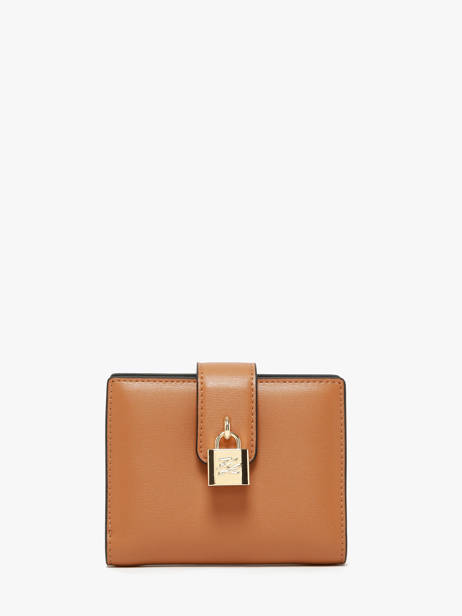 Portefeuille Cuir Karl lagerfeld Marron k autograph A3W32039