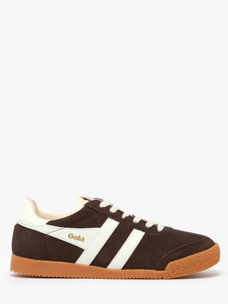 Sneakers En Cuir Gola Marron women CLB538