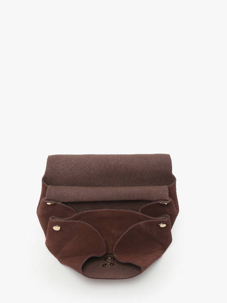 Coin Purse Leather Paul marius Brown la suite GUSTASUI other view 1