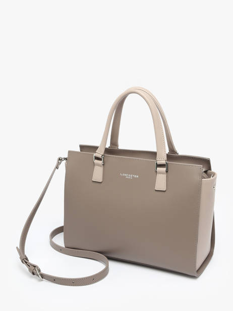 Sac Trapèze Smooth Cuir Lancaster Gris smooth 4 vue secondaire 1