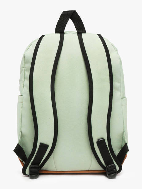 Sac à Dos 1 Compartiment Vans Vert backpack VN000HRJ vue secondaire 2