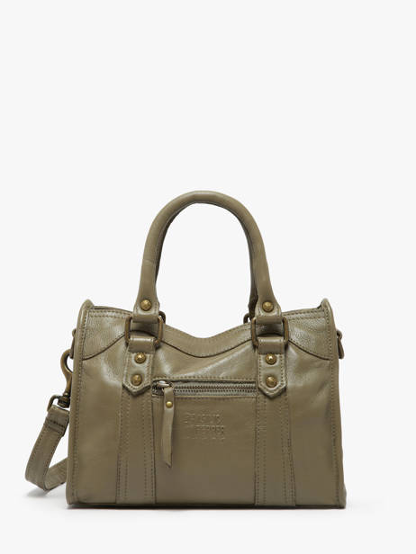 Sac Bandoulière Cow Cuir Basilic pepper Vert cow BCOW72