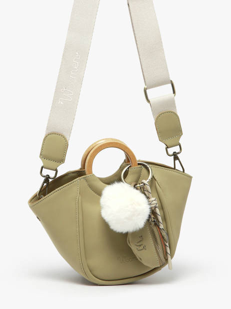 Sac Bandoulière S Crocus Woomen Vert crocus WCRO33 vue secondaire 2