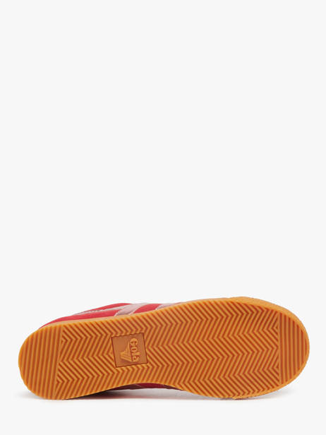 Sneakers Elan Glitz En Cuir Gola Rouge women CLB790 vue secondaire 4
