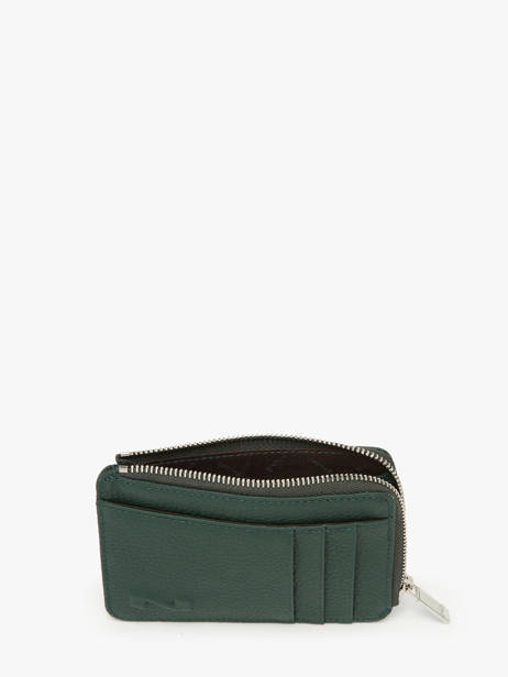 Porte-monnaie Avec Porte-cartes Cuir Nathan baume Vert original n 217N vue secondaire 1