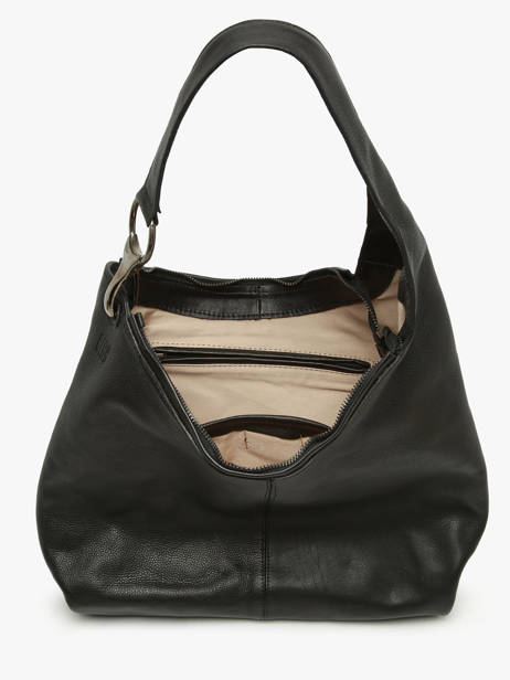 Sac Porté épaule Leather Cuir Biba Violet leather JAP1L vue secondaire 3