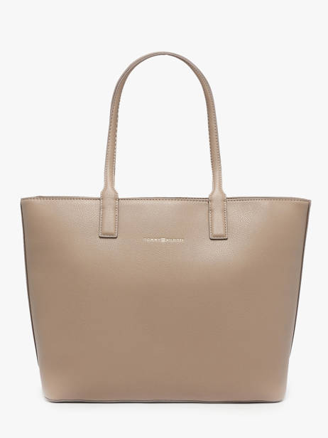 Shoulder Bag Th Logotape Polyurethane Tommy hilfiger Brown th logotape AW17449