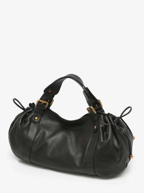 Sac 24h  Icone Cuir Gerard darel Noir icone DCS01410 vue secondaire 2