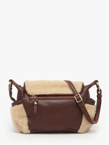 Sac Bandoulière Vintage Cuir Mila louise Violet vintage 35231TC vue secondaire 3