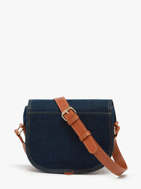 Sac Bandoulière Denim Brut Paul marius Bleu denim brut BOHEMDEB vue secondaire 3