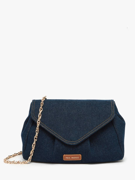 Sac Bandoulière Denim Brut Paul marius Bleu denim brut SUZM2DEB