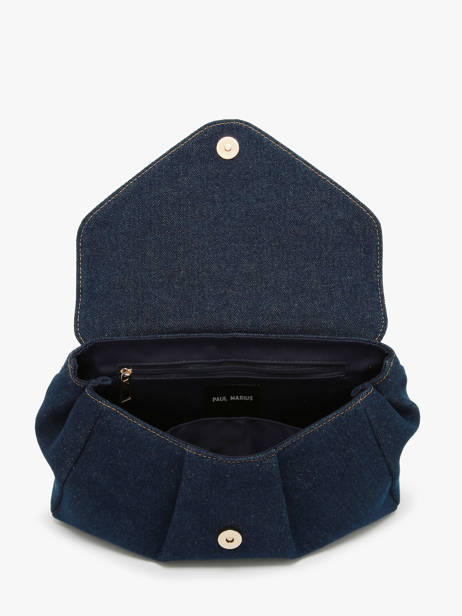 Sac Bandoulière Denim Brut Paul marius Bleu denim brut SUZM2DEB vue secondaire 2
