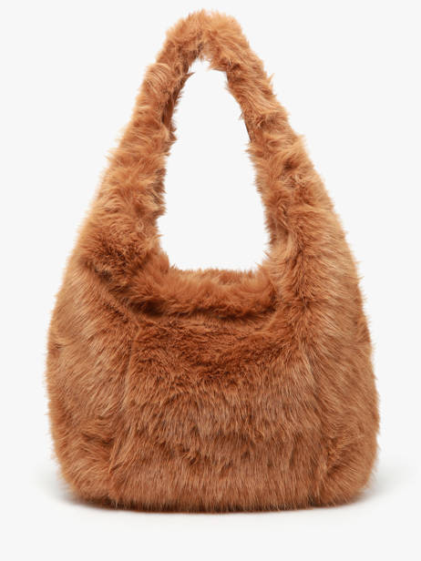Sac Porté épaule Doudou Fourrure Le voyage en panier Marron doudou AHP262 vue secondaire 4