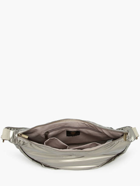 Sac Bandoulière Doudoune Le voyage en panier Argent doudoune AHP230 vue secondaire 3