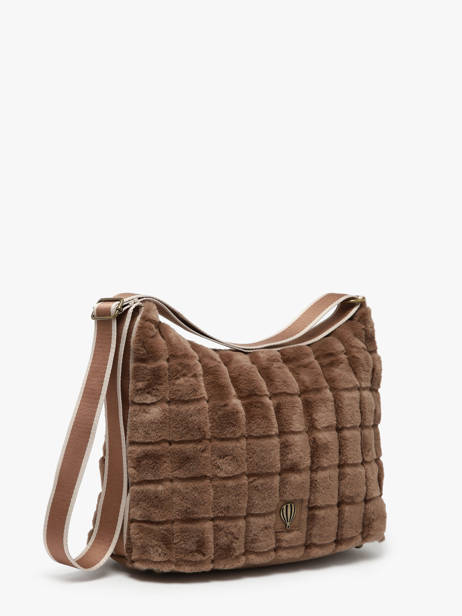 Shoulder Bag Quadri Le voyage en panier Brown quadri AHP272 other view 2