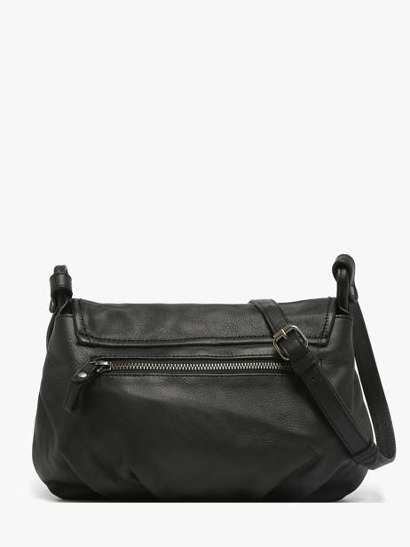 Sac Bandoulière Jen Cuir Nat et nin Noir vintage JEN vue secondaire 5