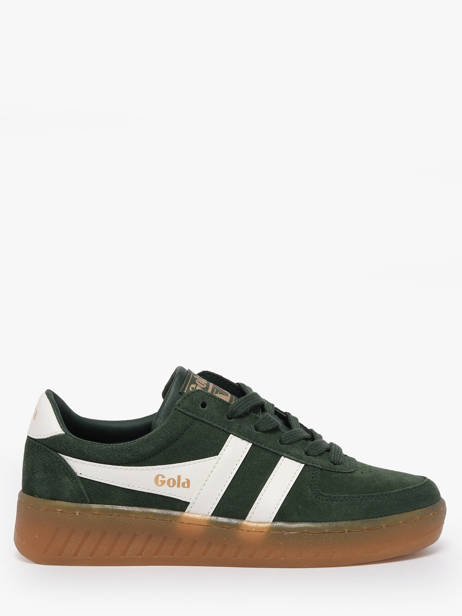 Sneakers Grandslam In Leather Gola Green women CLA589