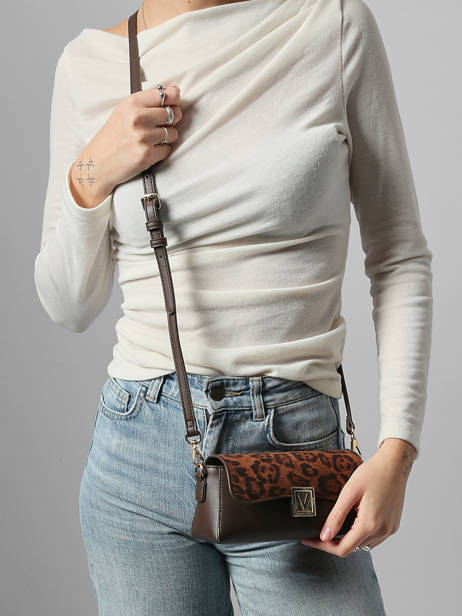 Crossbody Bag Evissa Leopard Valentino Brown evissa VBS9009A other view 1