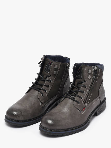 Boots Mustang Gray men M0031006 other view 1