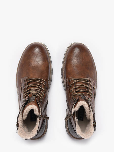 Boots Mustang Brown men M0091002 other view 3