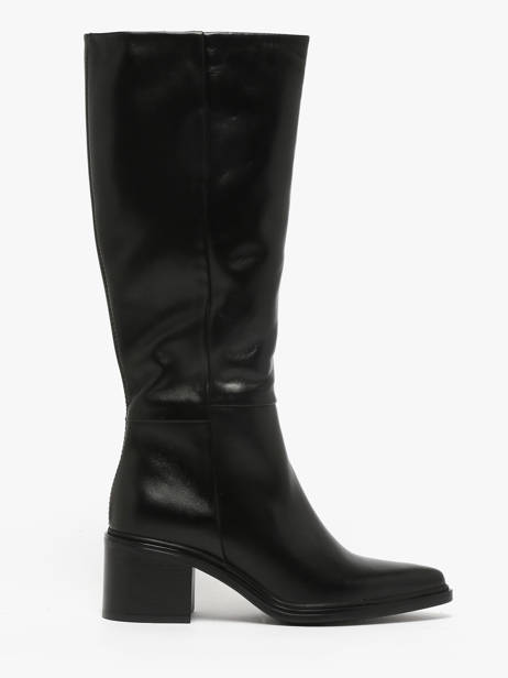 Heeled Boots In Leather Mjus Black women L39303
