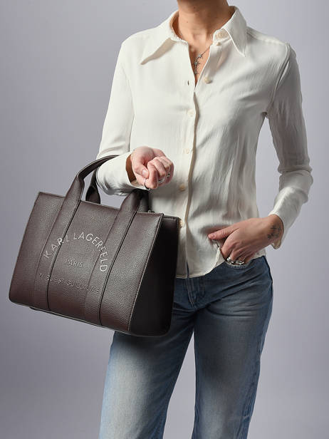 Satchel Rsg Polyurethane Karl lagerfeld Brown rsg A4W30264 other view 1