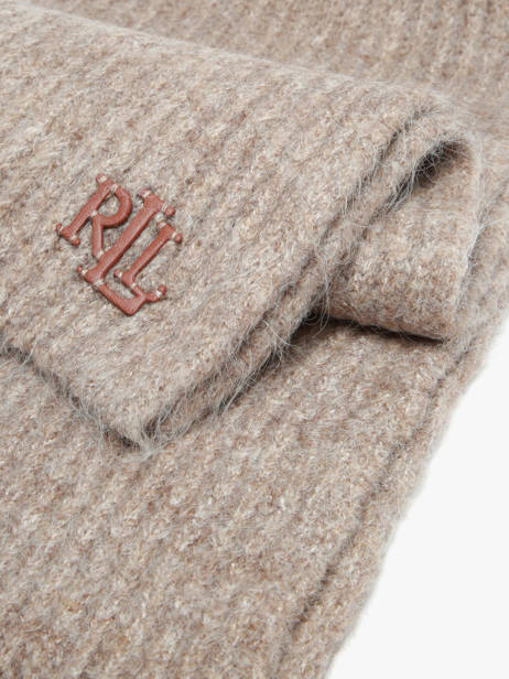 Scarf Lauren ralph lauren Beige textile 54P04469 other view 1
