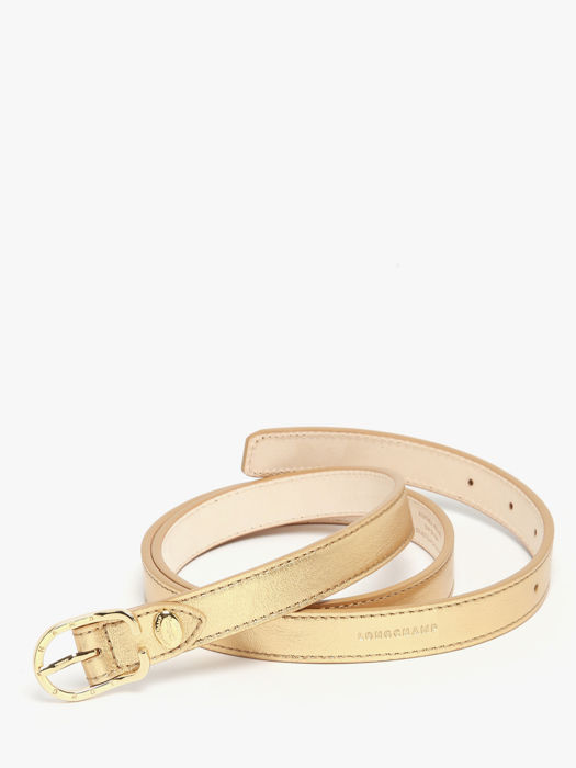Longchamp Le pliage xtra gold Ceinture Or
