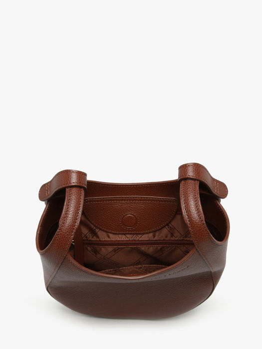 Longchamp Le foulonné Messenger bag Brown
