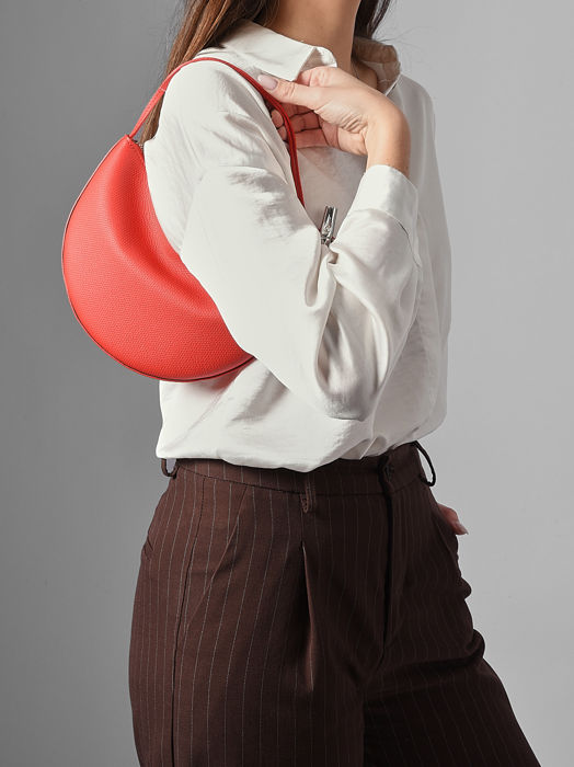 Longchamp Le roseau Sacs porté main Rouge