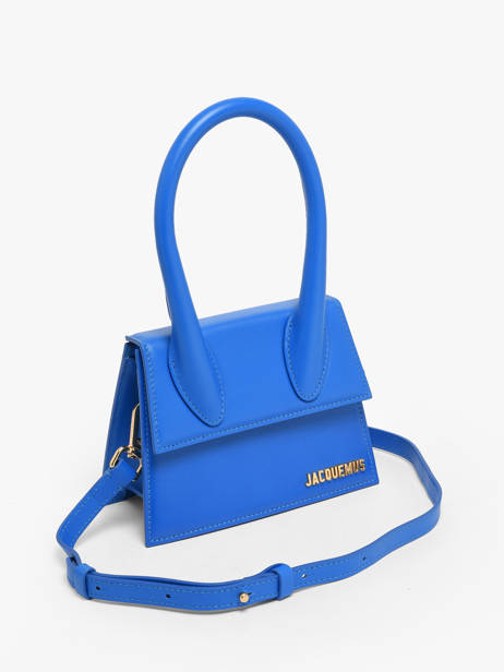 Sac Bandoulière D'occasion Chiquito Moyen Cuir Jacquemus Bleu second life 1560113 vue secondaire 4