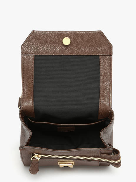 Top Handle S Ninon Leather Lancel Brown ninon A09221 other view 3