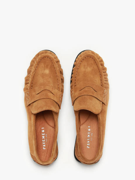 Moccasins In Leather Pavement Brown women 2 other view 3