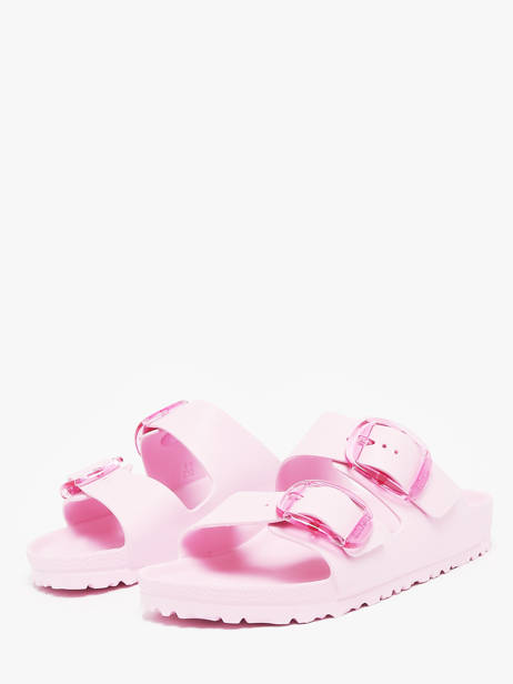 Slippers Arizona Big Buckle Birkenstock Pink women 1029642 other view 3